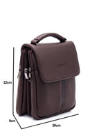 Men's Brown Messenger Bag | Derimod