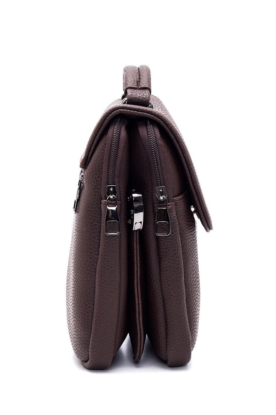 Men's Brown Messenger Bag
