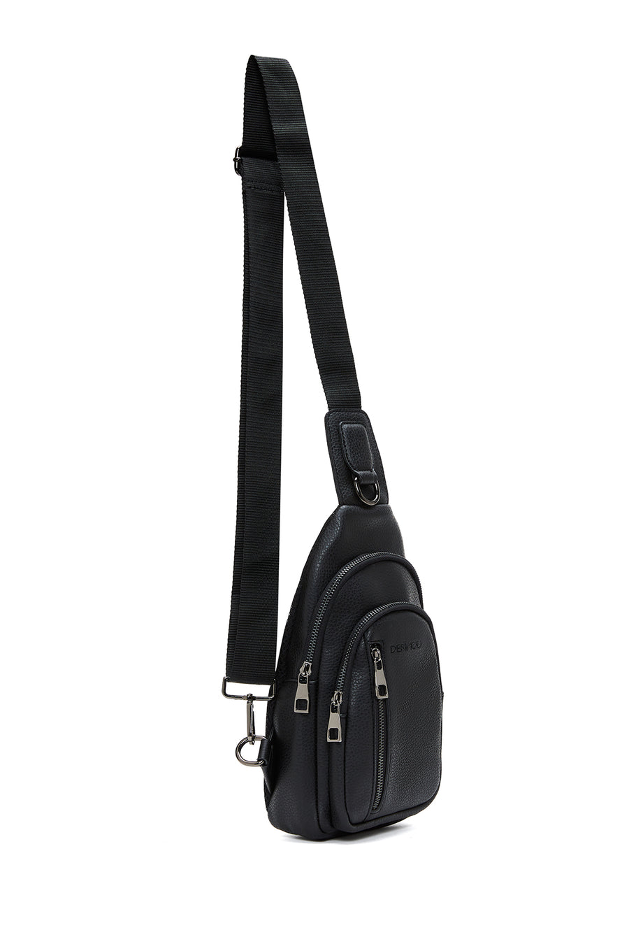 Men's Black Crossbody Bag