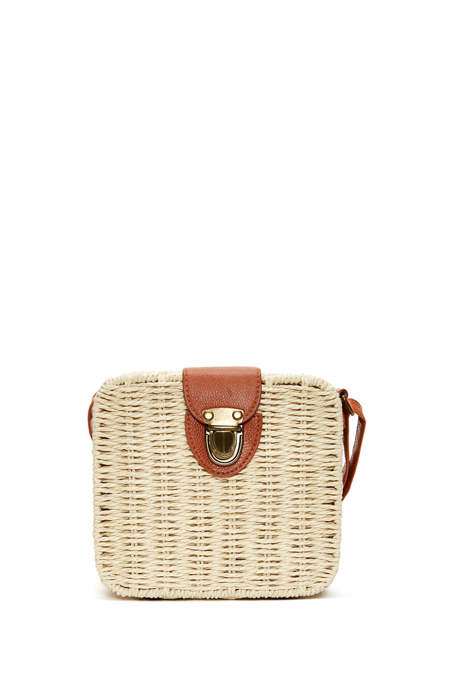 Women's Straw Crossbody Bag