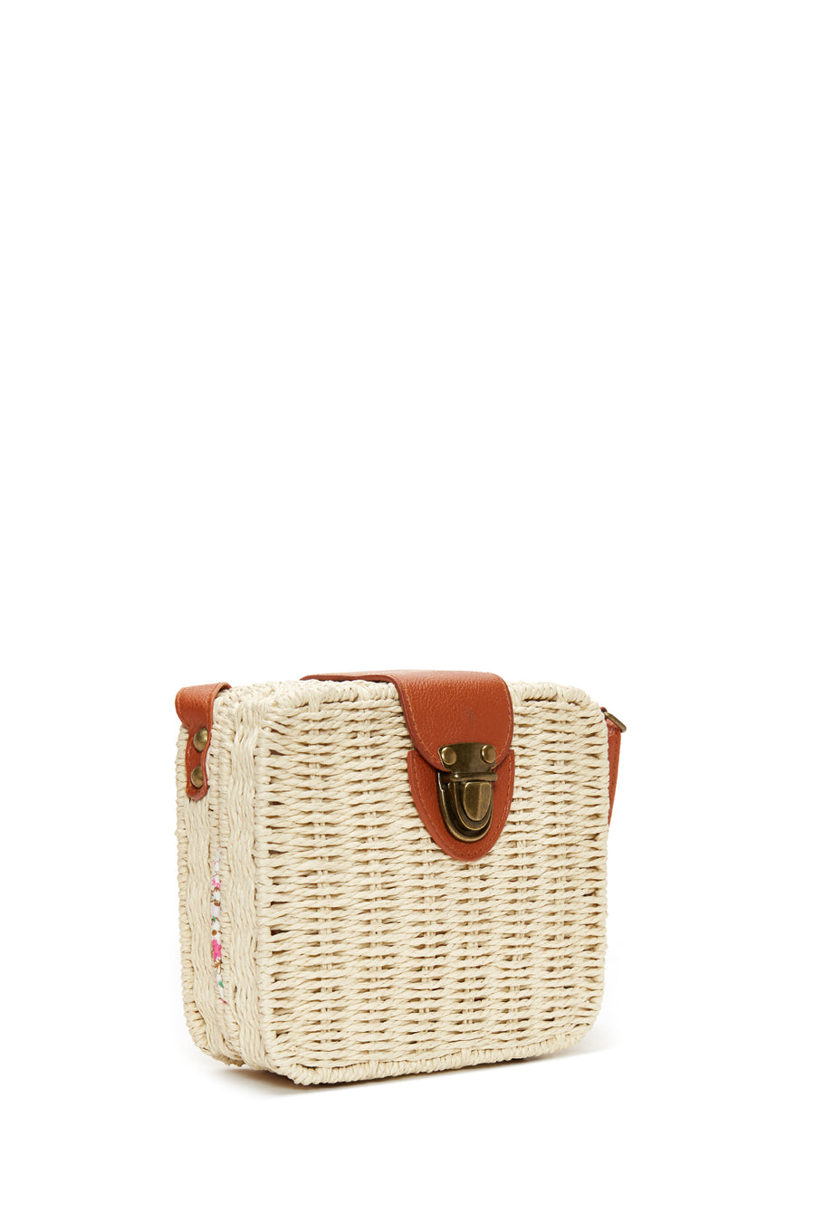 Women's Straw Crossbody Bag
