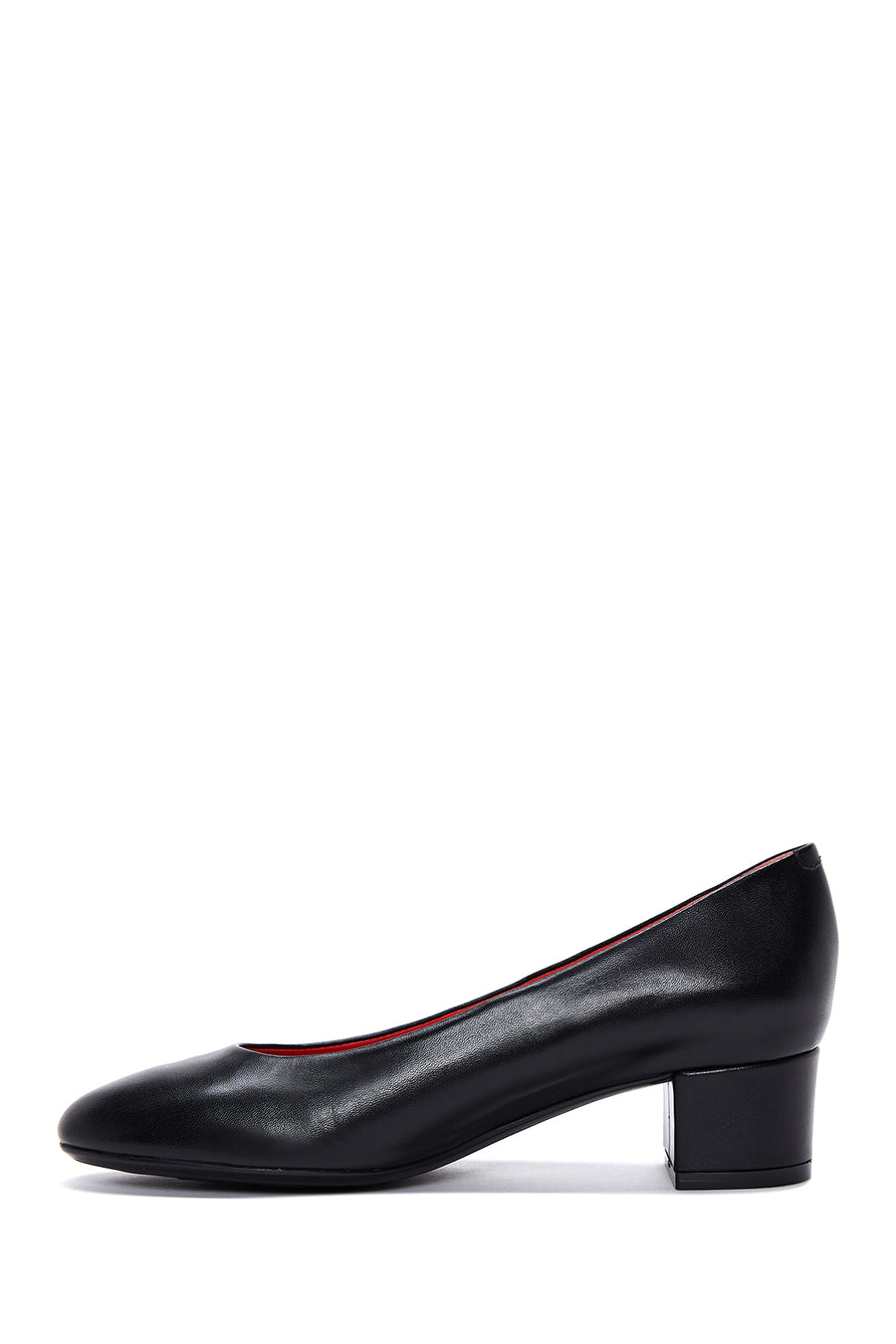 Derimod Gritti Women's Black Heeled Leather Shoes