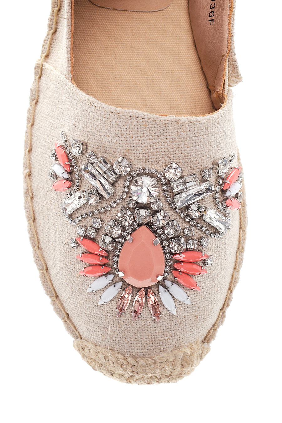 Women's Beige Stone Espadrille