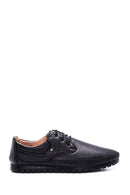 Men's Leather Perforated Shoes | Derimod