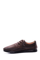 Men's Leather Perforated Shoes | Derimod