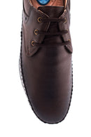 Men's Leather Perforated Shoes | Derimod