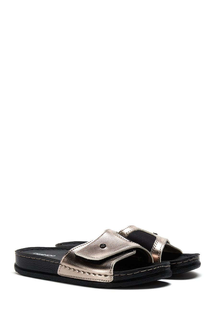 Women's Metallic Slippers