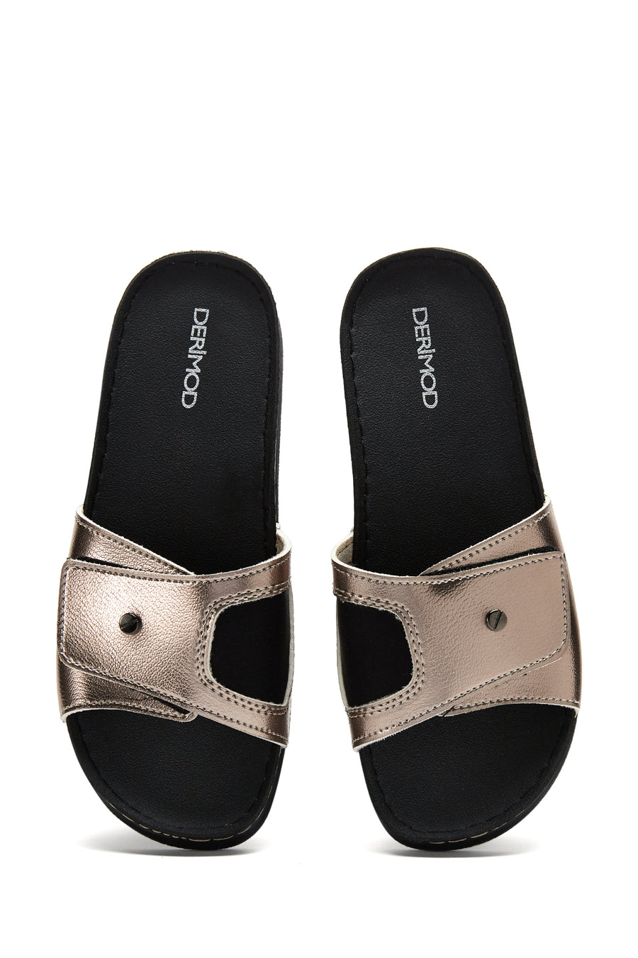 Women's Metallic Slippers