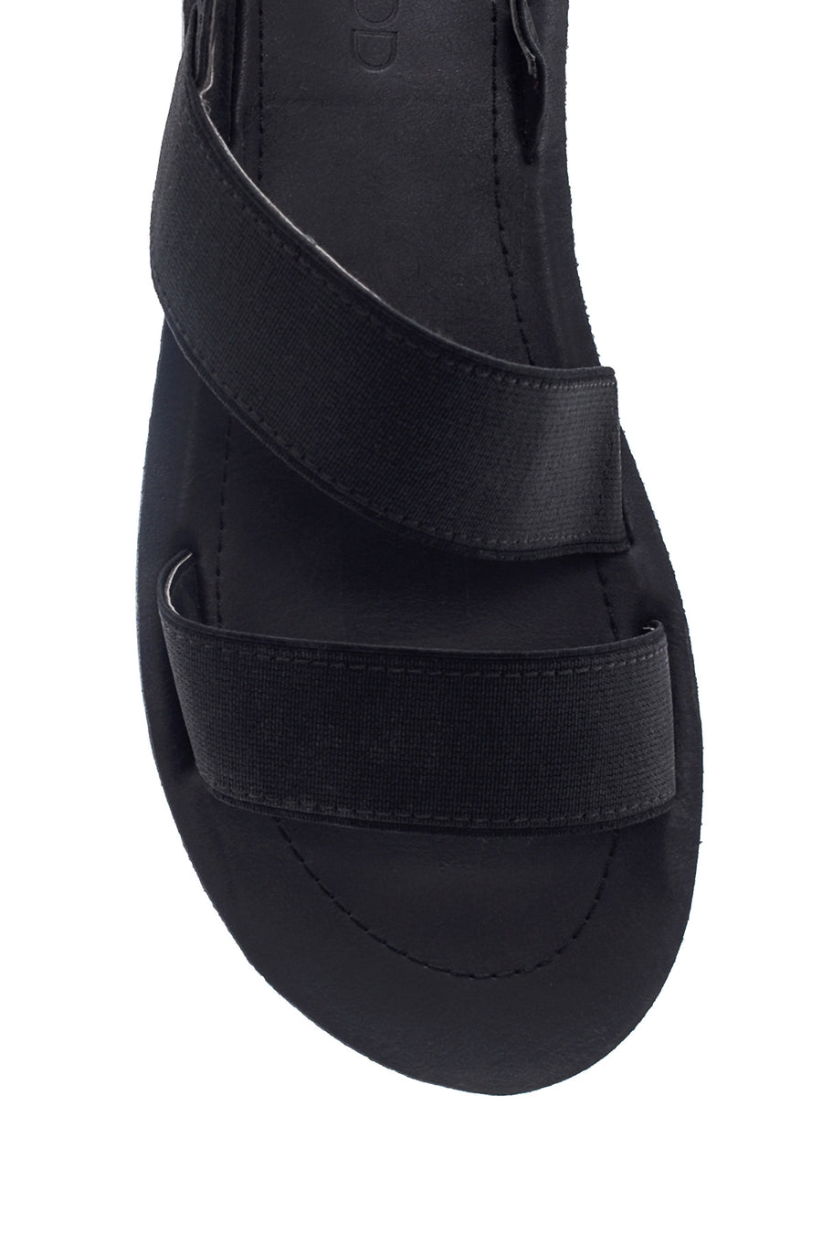 Kadın Siyah Casual Düz Sandalet