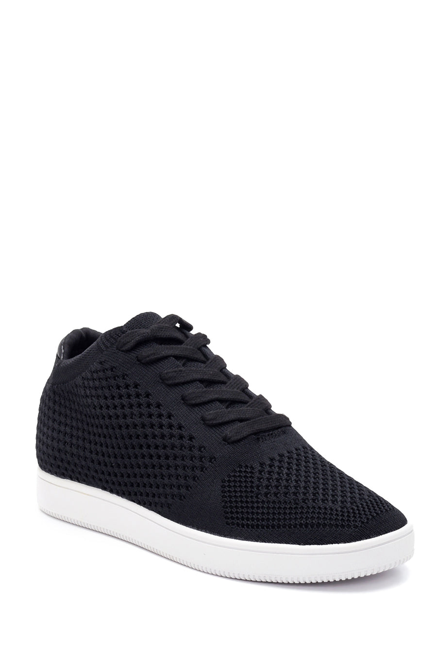 Women's Black High-Top Sneaker