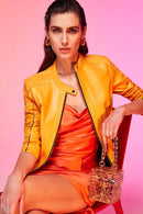 Joel Women's Leather Jacket | Derimod