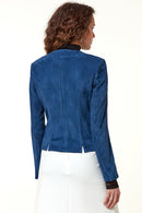 Luna Women's Suede Leather Jacket | Derimod