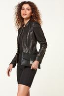 Bella Women's Leather Jacket | Derimod