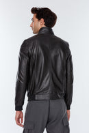 Marcelo Men's Leather Coat | Derimod