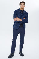Immobile Men's Suede Leather Jacket | Derimod