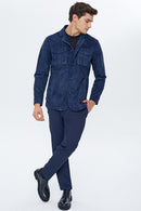 Immobile Men's Suede Leather Jacket | Derimod