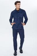 Immobile Men's Suede Leather Jacket | Derimod