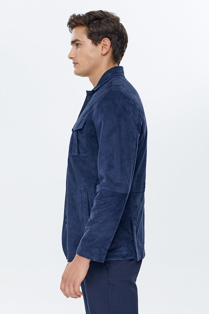 Immobile Men's Suede Leather Jacket
