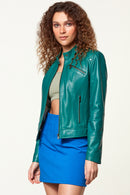 Sonia Women's Leather Jacket | Derimod