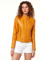 Sonia Women's Leather Jacket | Derimod