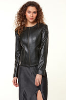 Betty Women's Leather Jacket | Derimod