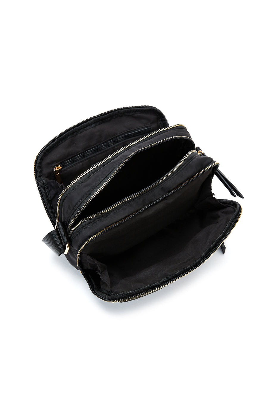 Women's Black Crossbody Bag