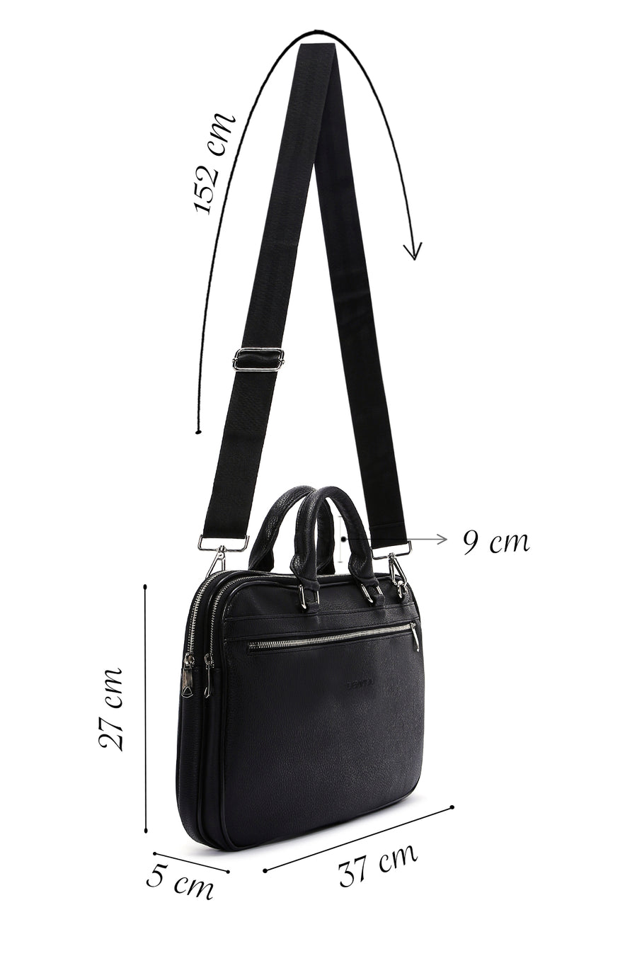 Men's Black Briefcase