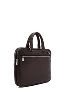 Men's Brown Briefcase | Derimod
