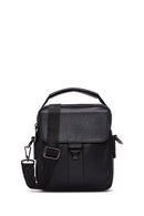 Men's Black Messenger Bag | Derimod