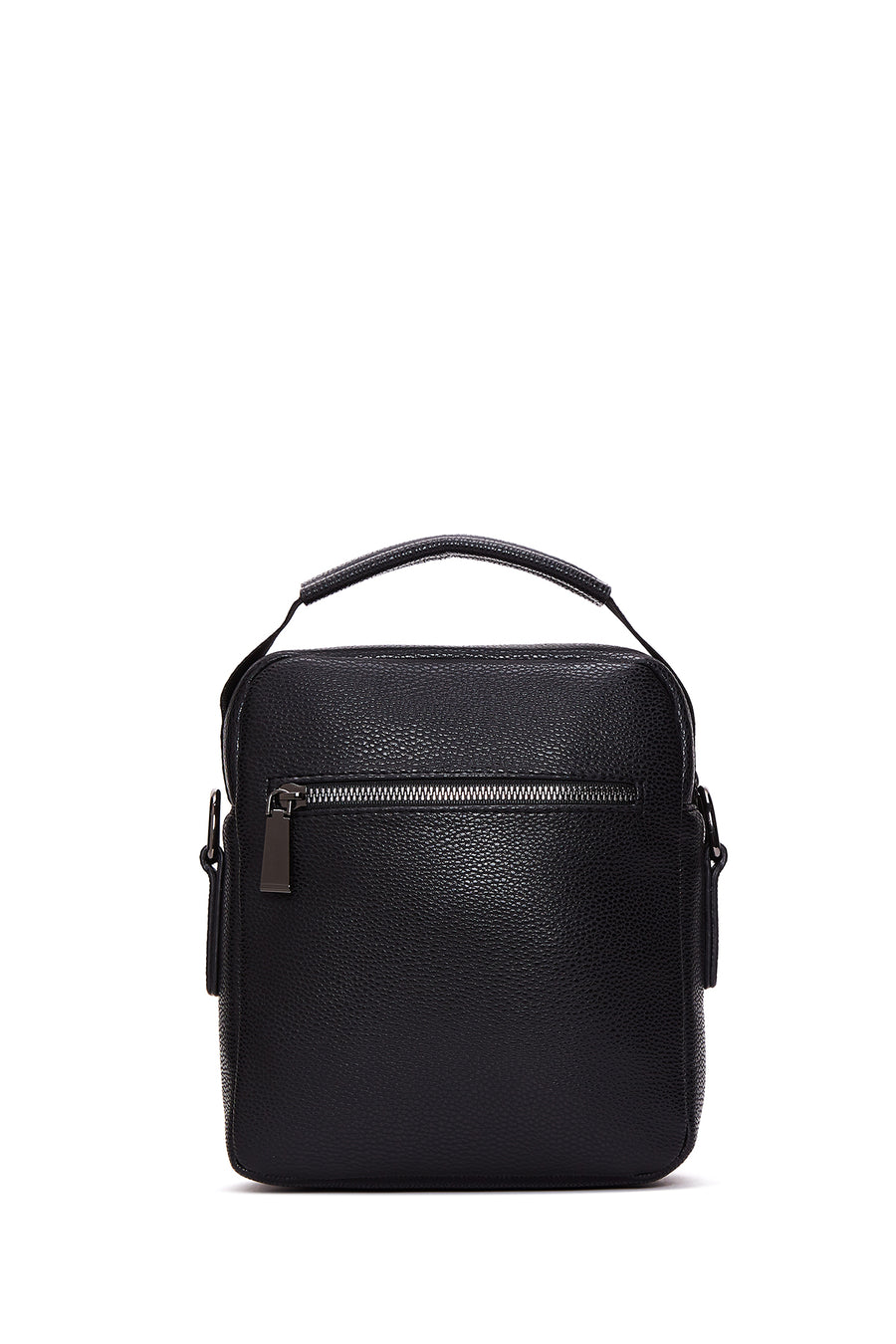 Men's Black Messenger Bag