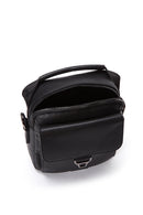 Men's Black Messenger Bag | Derimod