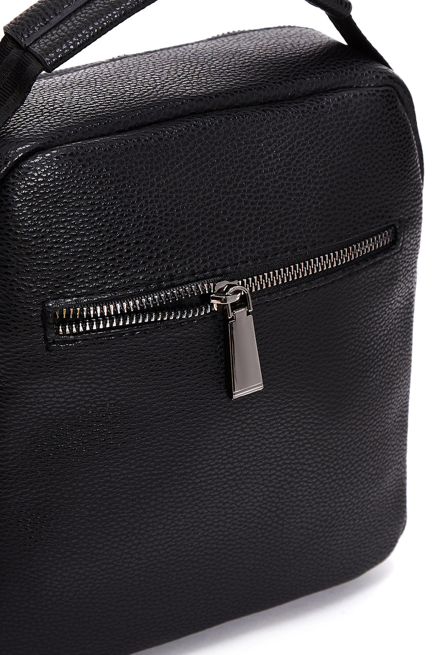 Men's Black Messenger Bag