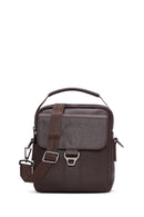 Men's Brown Messenger Bag | Derimod