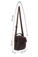 Men's Brown Messenger Bag | Derimod