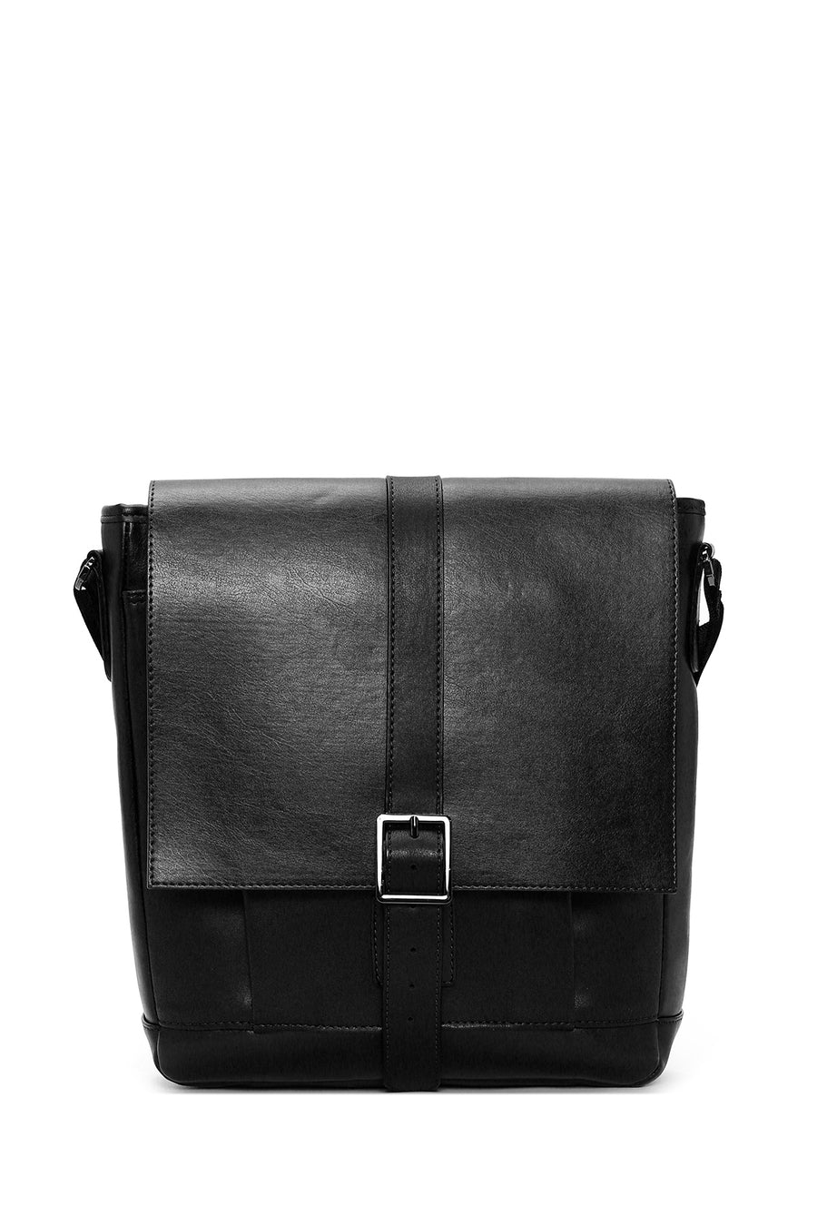 Men's Black Messenger Bag