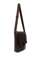 Men's Brown Messenger Bag | Derimod