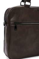 Men's Brown Briefcase | Derimod