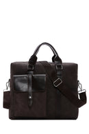Men's Brown Briefcase | Derimod