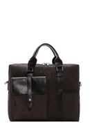 Men's Brown Briefcase | Derimod