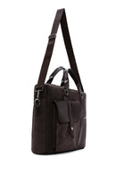 Men's Brown Briefcase | Derimod