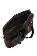 Men's Brown Briefcase | Derimod