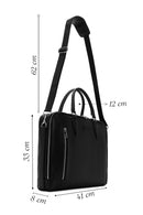 Men's Black Briefcase | Derimod