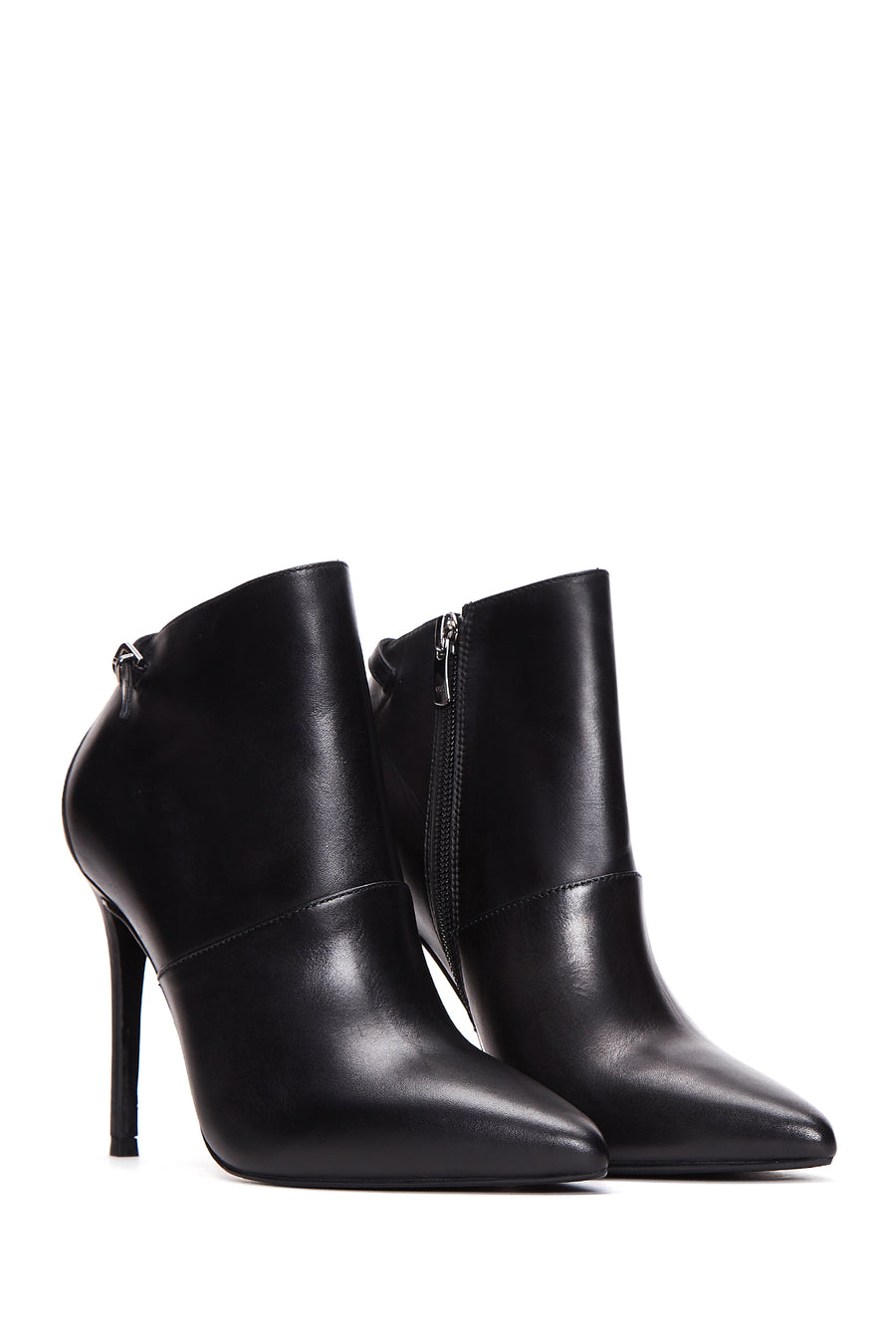 Women's Leather Heeled Boots