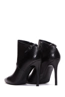 Women's Leather Heeled Boots | Derimod