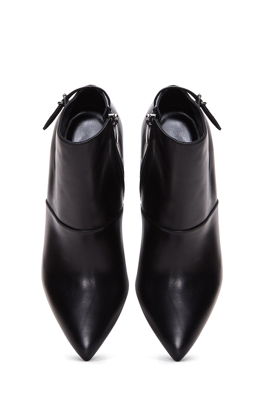 Women's Leather Heeled Boots