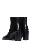 Women's Leather Heeled Boots | Derimod