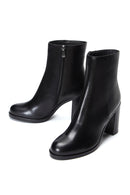 Women's Leather Heeled Boots | Derimod