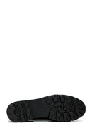 Women's Leather Buckle Loafer | Derimod