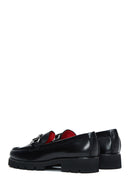 Women's Leather Buckle Loafer | Derimod