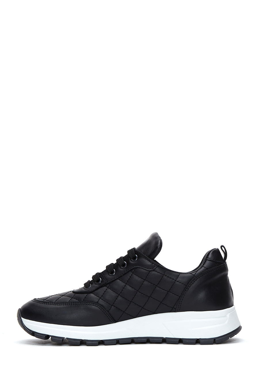 Women's Leather Quilted Sneaker